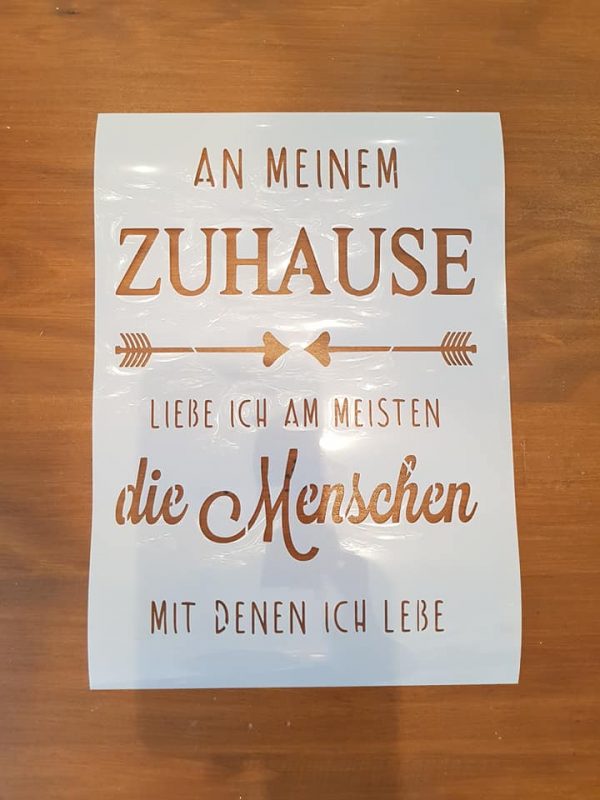 An meinem Zuhause