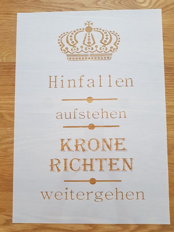 Hinfallen / Krone richten #1