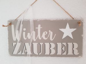 Winterzauber mit Stern