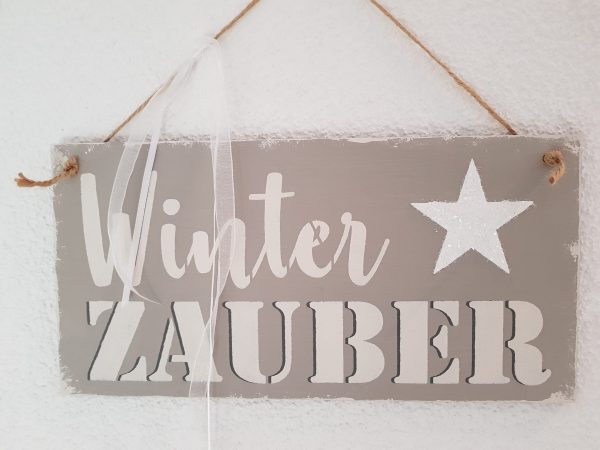 Winterzauber mit Stern