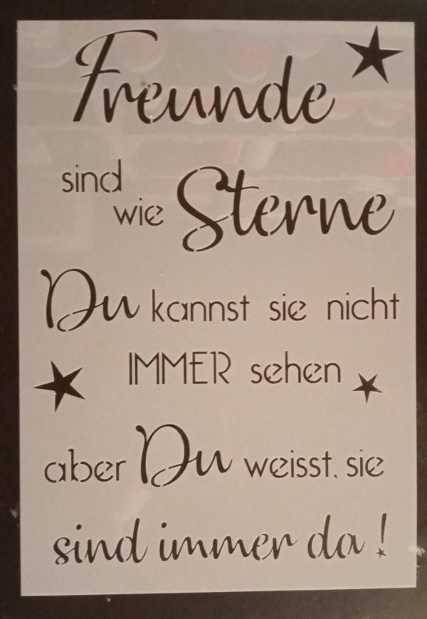 Freunde sind wie Sterne