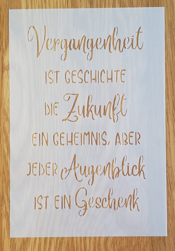 Vergangenheit/Zukunft/Geschenk