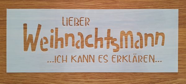 Lieber Weihnachtsmann