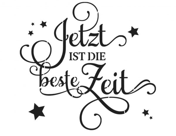 Jetzt ist die beste Zeit