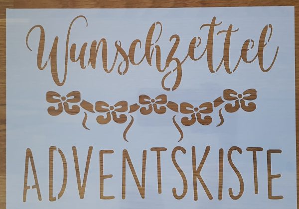 Wunschzettel Adventskiste