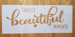 collect beautiful moments