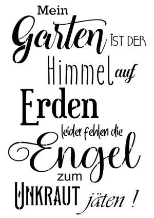 Mein Garten ist…