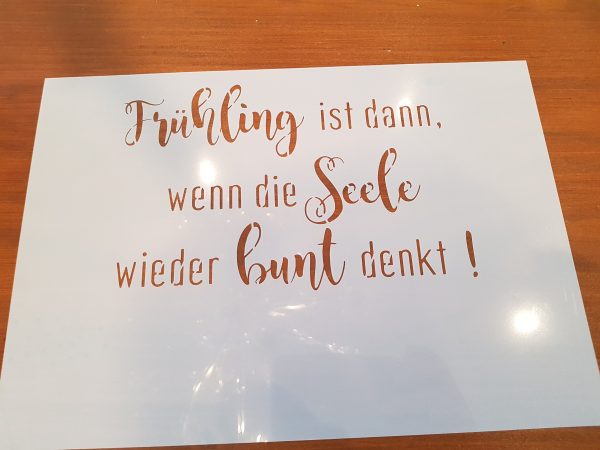 Frühling ist dann…