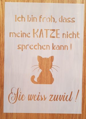 Meine Katze…