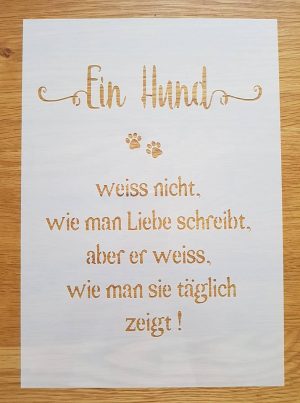 Ein Hund