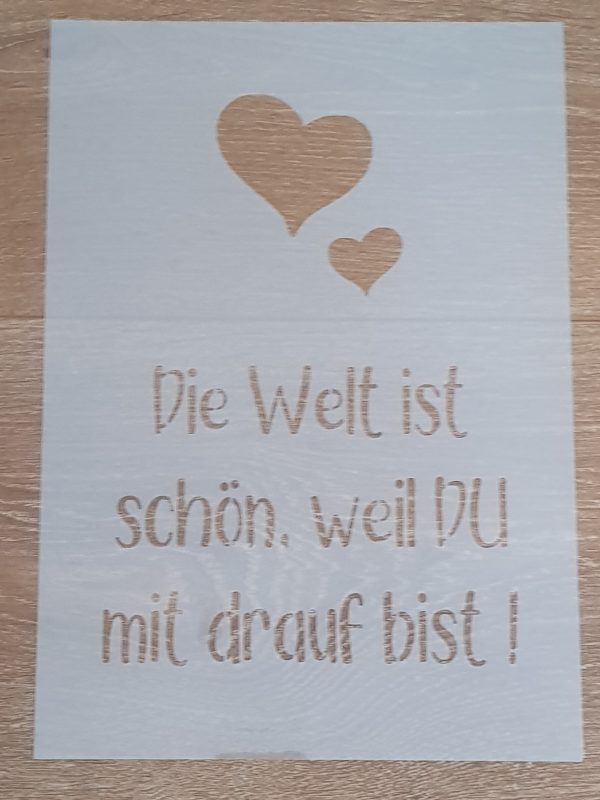 Die Welt ist schön…