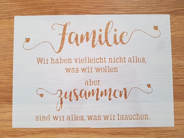 Wir haben vielleicht nicht alles