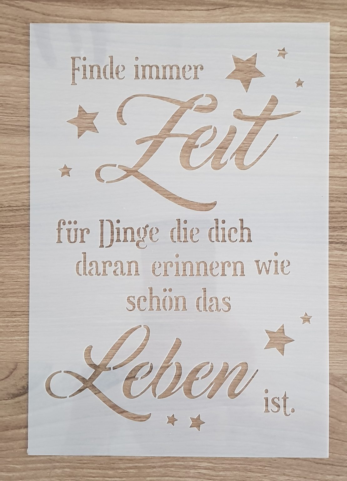 Finde immer Zeit – Shabby Zauber