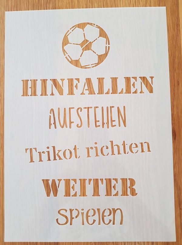 Hinfallen, Trikot richten