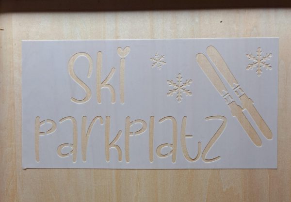 Ski Parkplatz