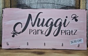 Nuggiparkplatz rosa