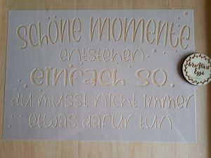 Schöne Momente entstehen