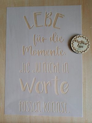 Lebe für die Momente