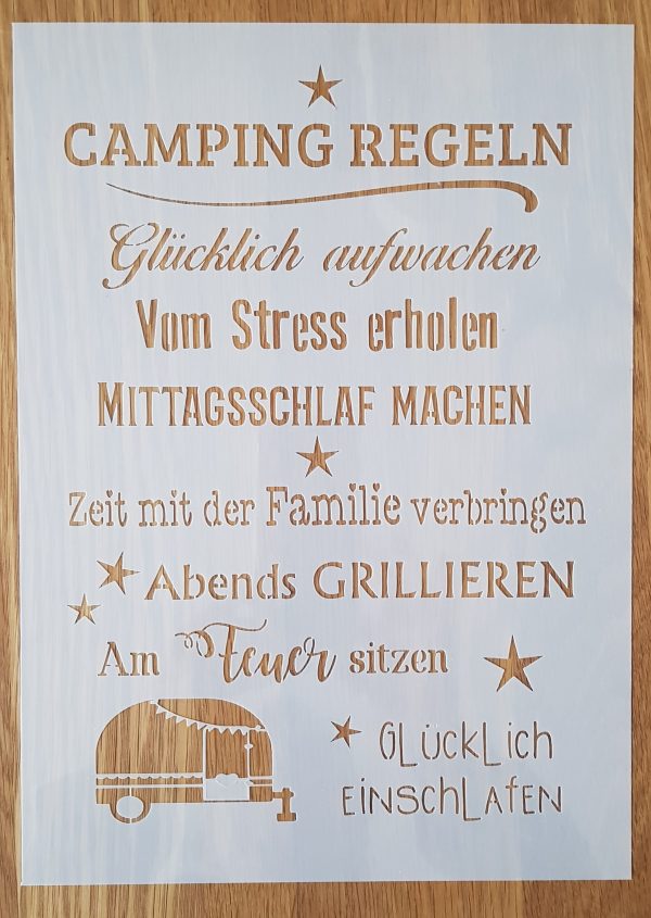 Camping Regeln